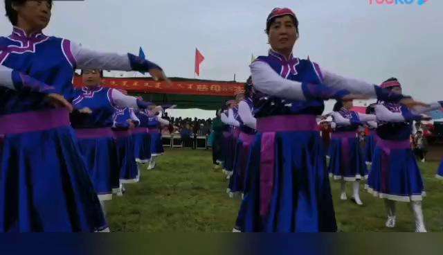 蒙古族（包金花）草原上的姐妹表演演出