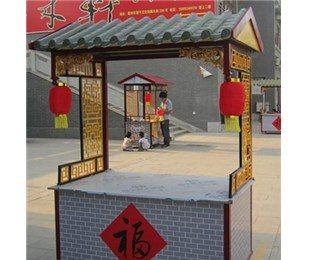 一手出租老北京传统民俗摊位，仿古花车小吃车糖葫芦展
