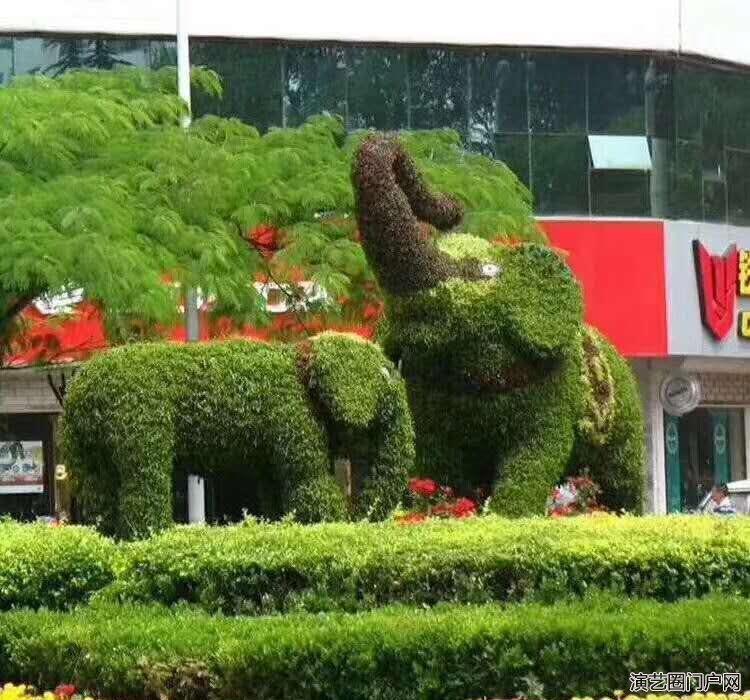 仿真园林花艺城市绿雕出租绿雕展出售