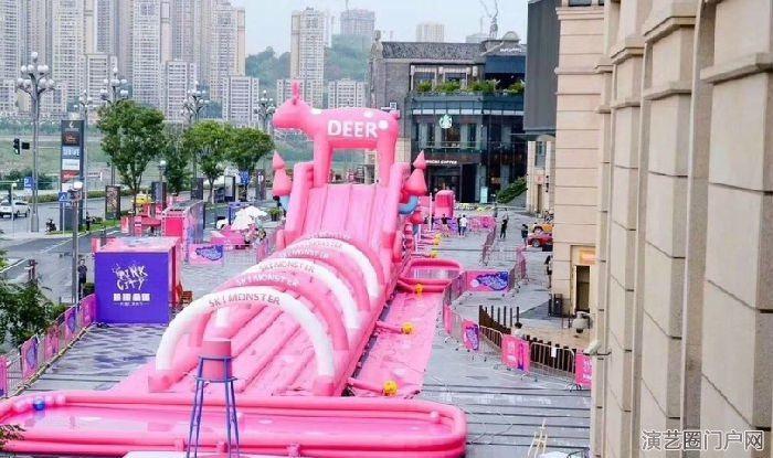 粉色滑梯出租粉色滑梯价格
