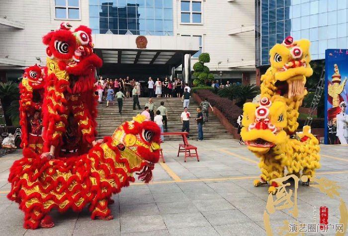 深圳舞狮队，开业庆典舞狮表演