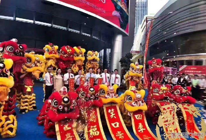 深圳舞狮队，开业庆典舞狮表演