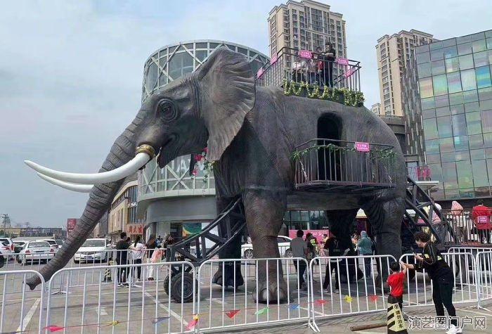 机械大象活动展览巡游大象价格