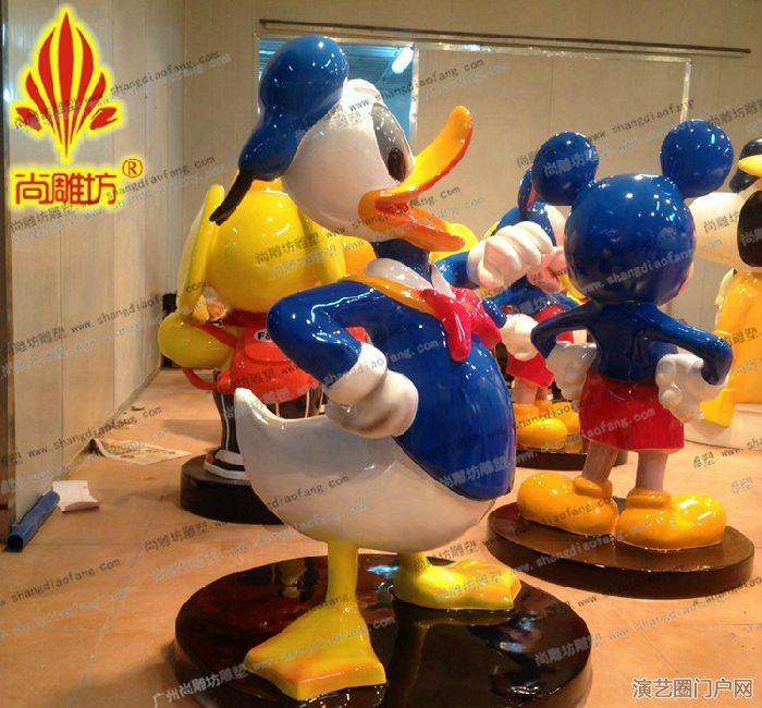 广州卡通迪斯尼主题动漫展览米老鼠唐老鸭多款造型现货