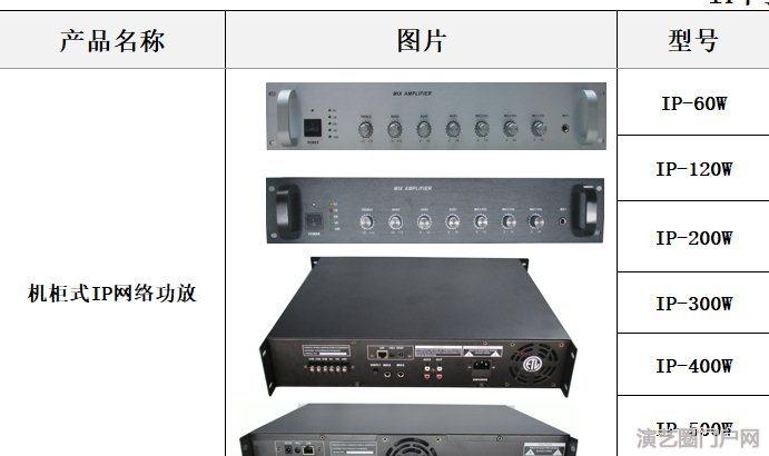 机柜式ip网络功放，品牌ip网络功放厂家