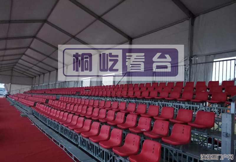 国际乒联总决赛临时看台搭建