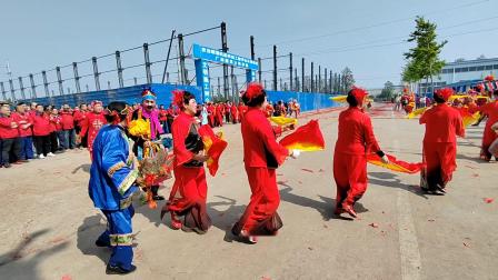 海阳市华东传统大秧歌队在海阳市众冶集团迎宾演出 完整版