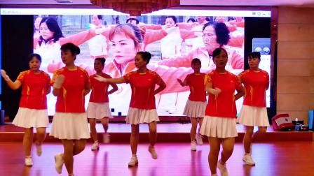 启扬健身操队庆祝中华人民共和国成立74周年文艺演出