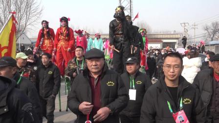 北京市大兴区石垡高跷武乐会，2023年正月十五演出实况录像
