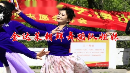 庆五一(龙山公园)金达莱舞蹈团姐妹演出视频