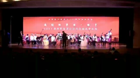乐中乐民乐团，在大港大剧院演出现场视频器乐合奏【西部民歌】