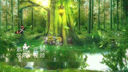 布谷鸟LED大屏幕演出舞台背景视频森林梦幻场景背景视频