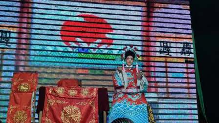 南阳市豫宏曲剧团于2024年6月29日晚在小史店镇舒庄村演出《美人图》全场。