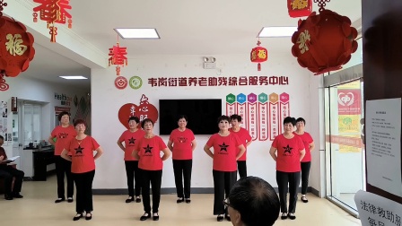 韦岗中鼎庆祝七一建党节演出。